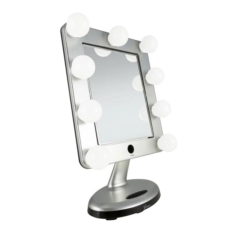 Latitude Run® MELROSE LED Variable Light Bluetooth Vanity Mirror, 5X/1X