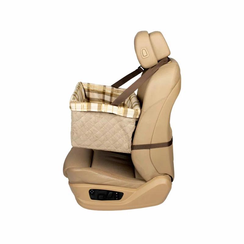 PetSafe® Happy Ride Quilted Booster Seat 25 lb Tan