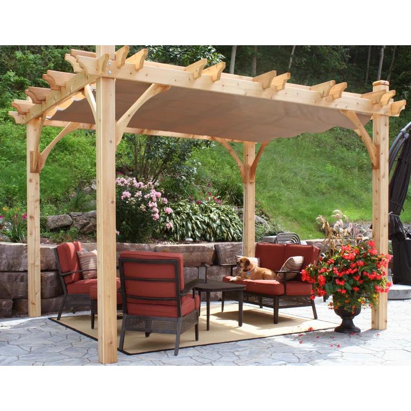 Outdoor Living Today Breeze Solid Wood Pergola