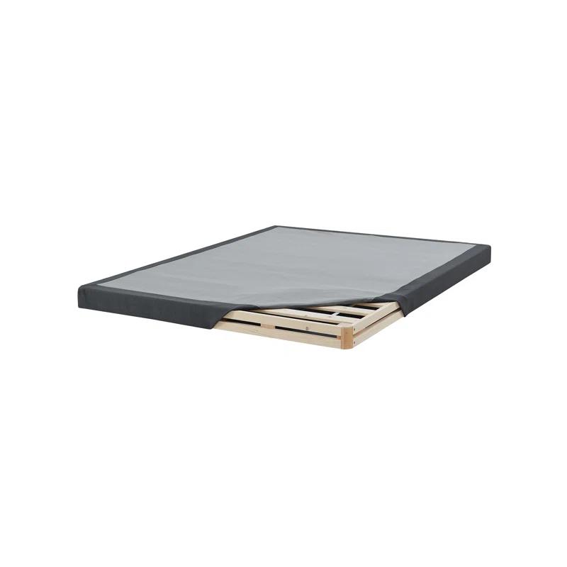 Hercules 4 Inch Low Profile Foundation Mattress Box Spring Replacement
