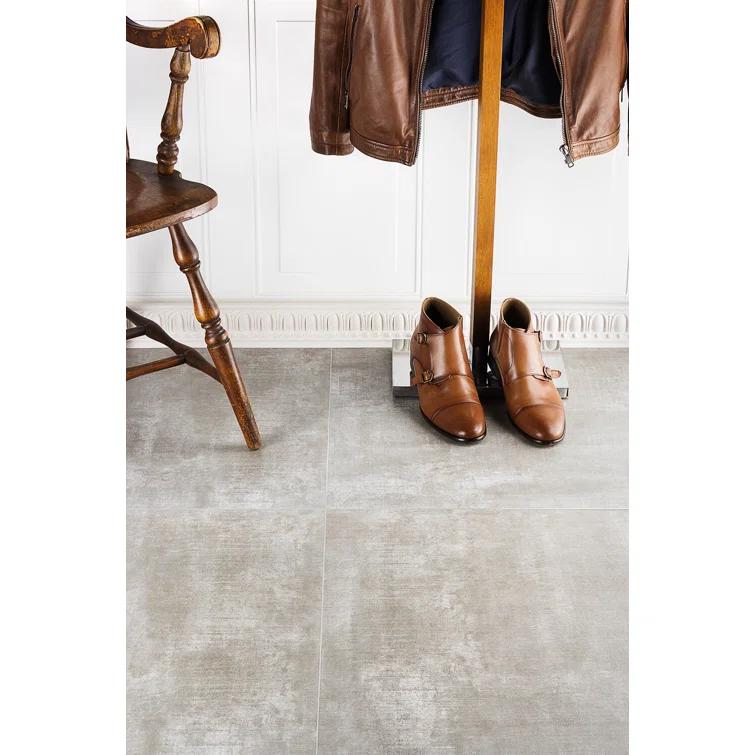 Bond Tile 24" x 24" Porcelain Concrete Look Wall & Floor Tile