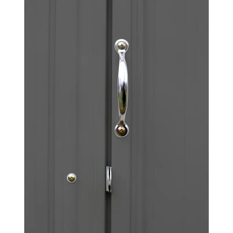 EZEE Shed 6 ft. W x 5 ft. D Metal Storage Shed