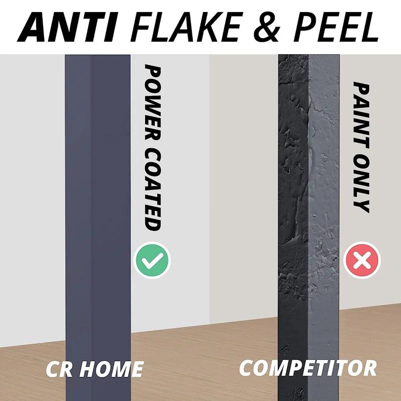 CR Home Black Metal Porch And Stair Railings