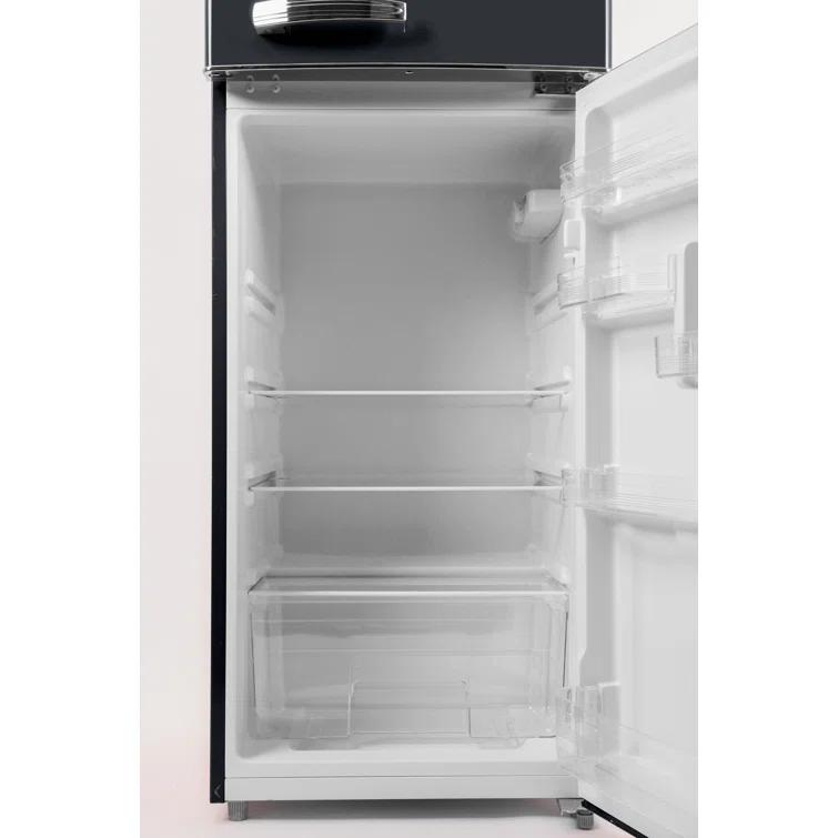 Frigidaire FRIGIDAIRE 7.5 Cu. Ft. Capacity Retro Fridge Freezer Combo, Apartment Size