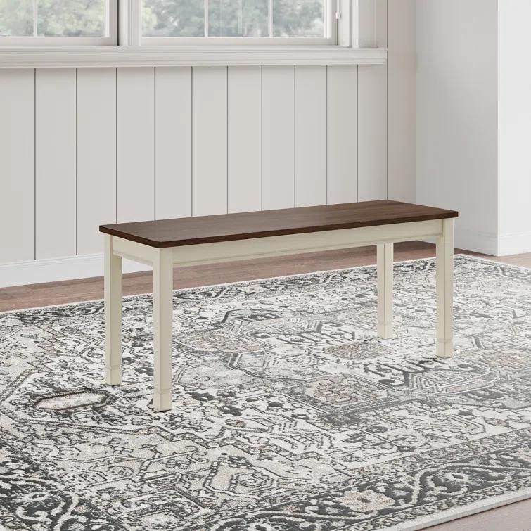 Wildon Home® Fradel Wood Bench