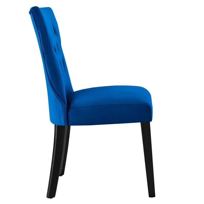 Modway Silhouette Performance Velvet Dining Chairs