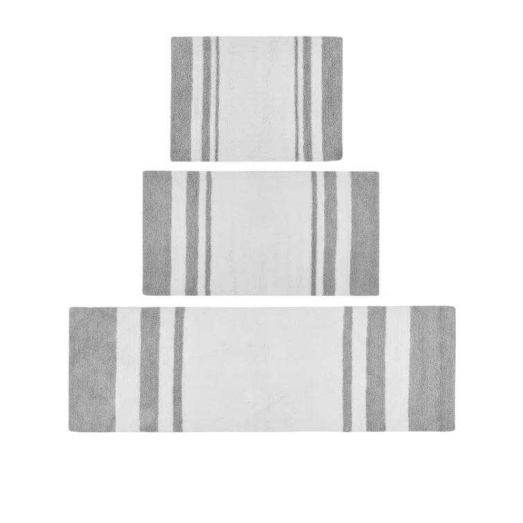 Madison Park Cotton Reversible Bath Rug