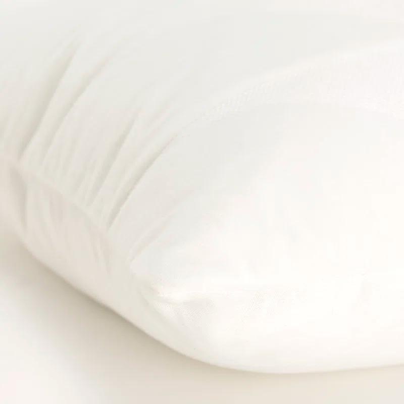 Joshelin Embroidered Cotton Throw Pillow