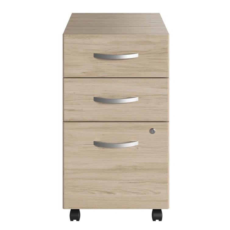Bush Business Furniture Arrive 16'' Wide 3 -Drawer Mobile File Cabinet