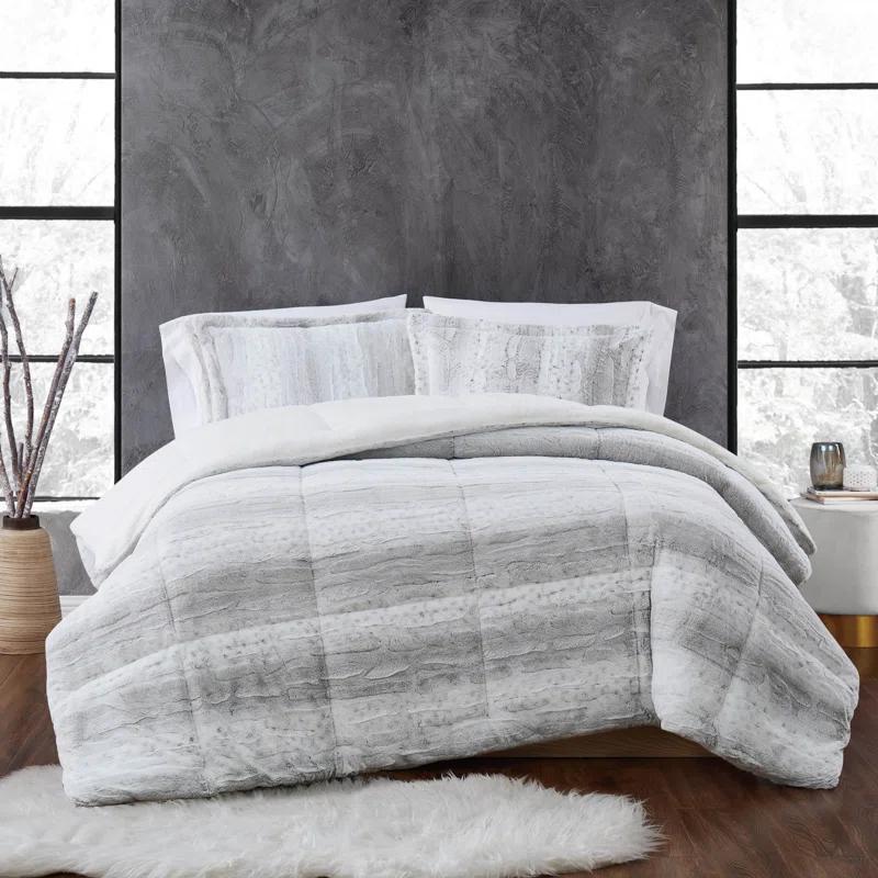 Christian Siriano Christian Siriano NY Snow Leopard Comforter Set