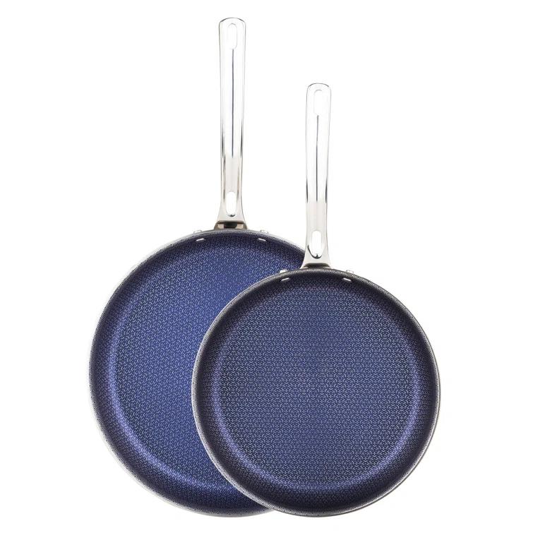Viking Viking 3-Ply Hybrid Plus 2pc Nonstick Fry Pan Set, 9.5-inch and 11-inch