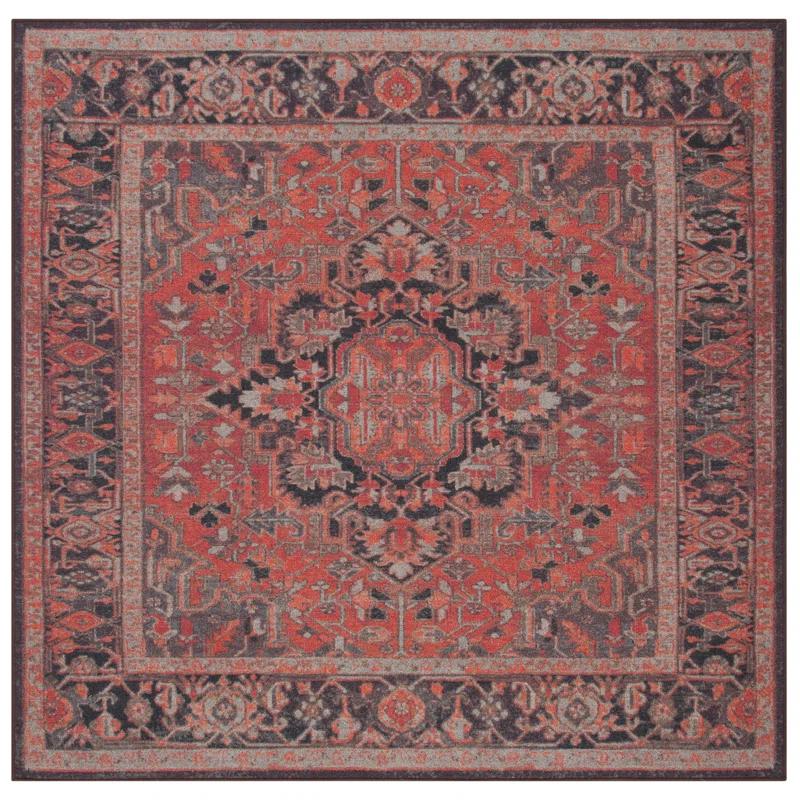 Mistana™ Adalia Oriental Red Area Rug