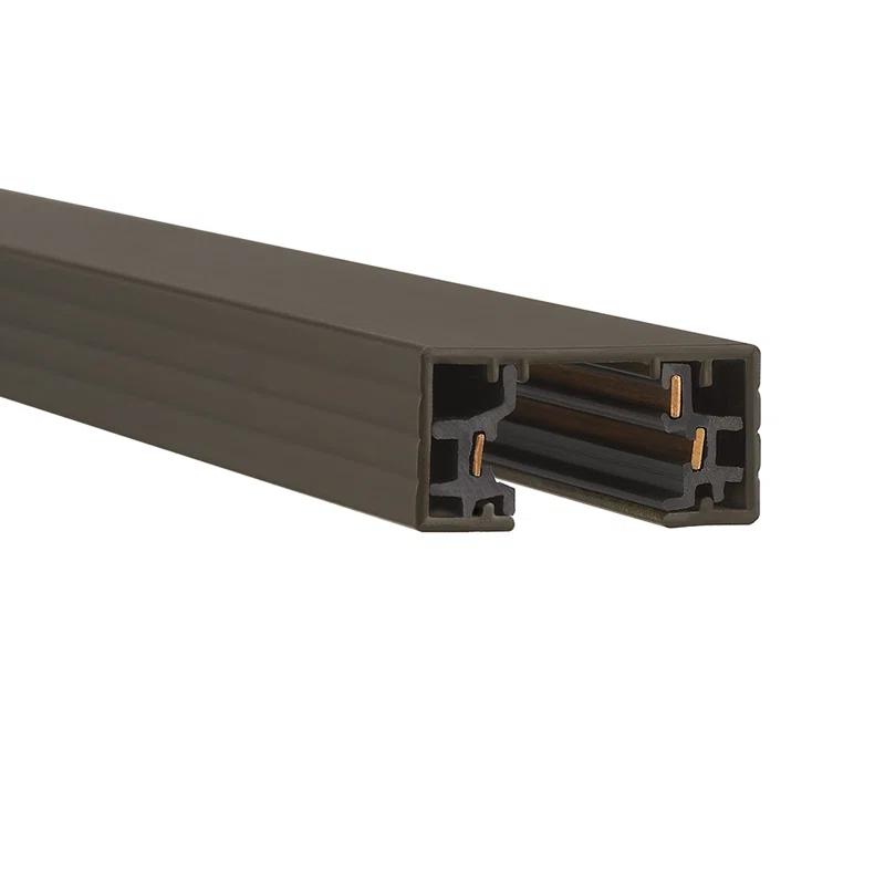 WAC Lighting HT4-BK 120V Single Circuit H Track Section