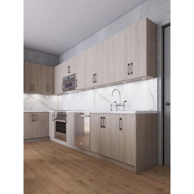 Cambridge Grey Nordic Slab Style Kitchen Cabinet Filler