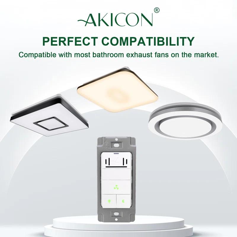 Akicon AK-SW-FLHT 3 Tamper Resistant 3-Way Motion Sensor