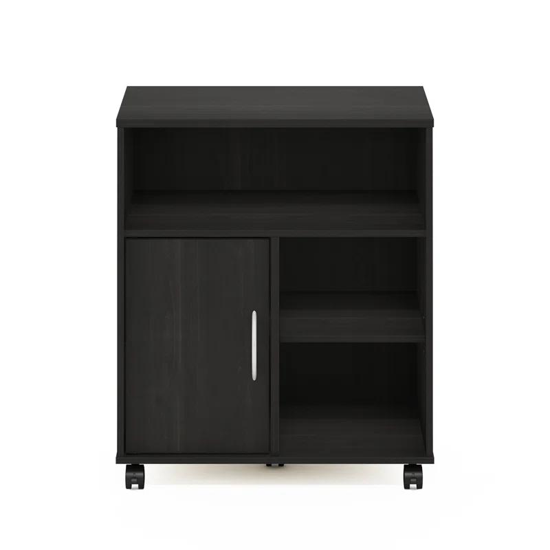 Furinno Econ 26.9'' H x 22.8'' W 1 Printer Stand with Wheels