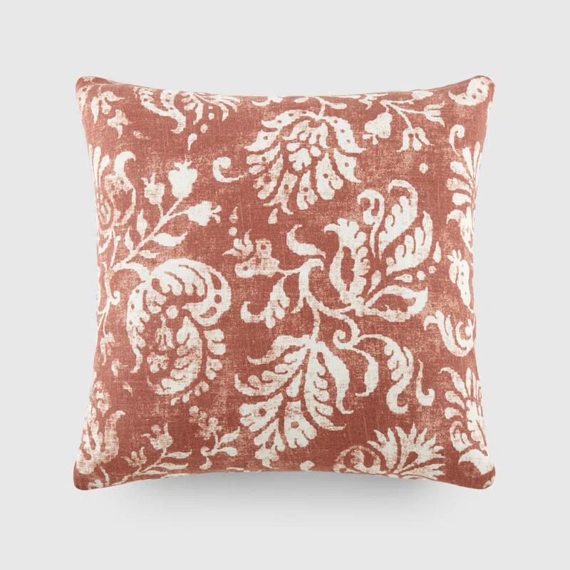 Cotton Throw Square Pillow Cover & Insert