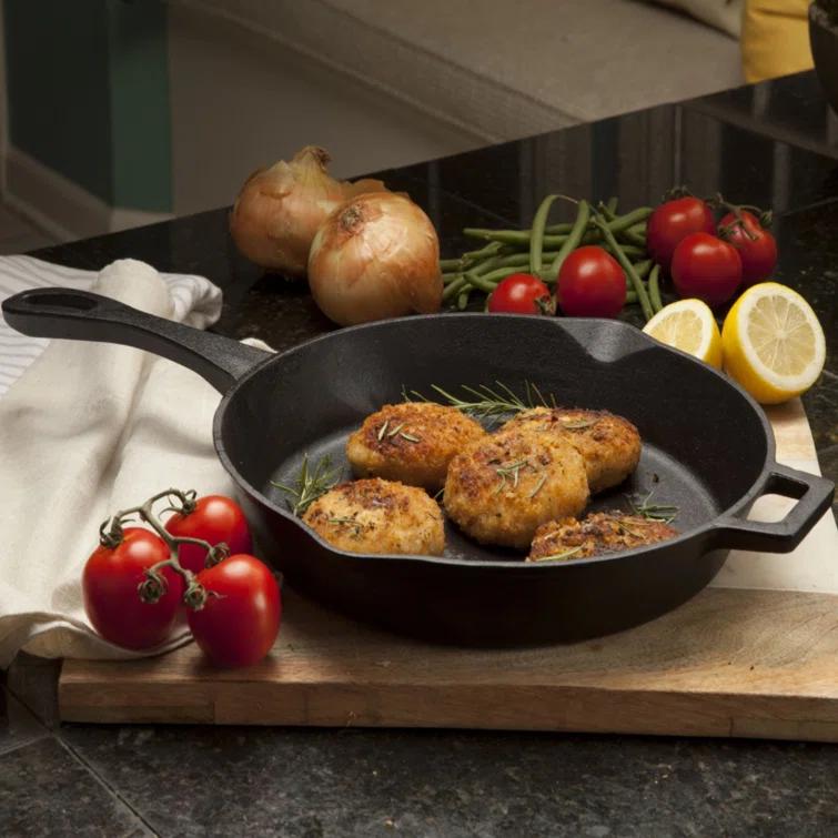 Bayou Classic Bayou Classic Seasoned Cast Iron Non-Stick Skillet Set
