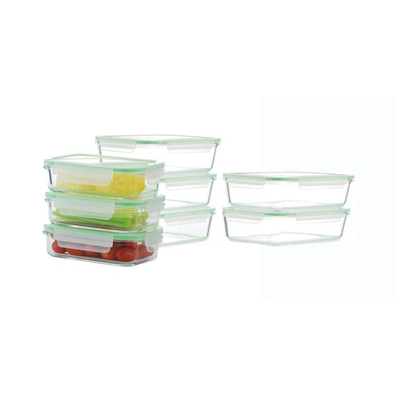Kinetic 16PC Rectangular Food Storage Container (Set of 8)