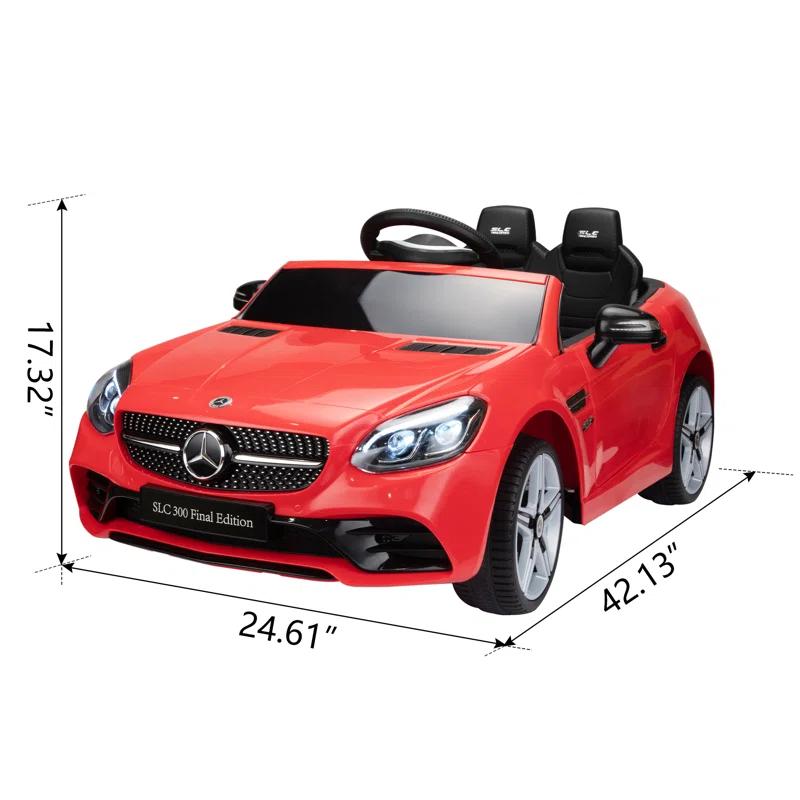 Aosom Aosom 12V Electric Car for Kids Ride On Toy Battery Powered Toddler Electric Vehicles Big Wheels for Girls to Drive