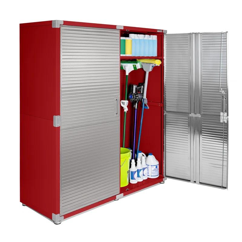 UltraHD® Seville Classics UltraHD Extra-Wide Storage Cabinet, 60" W x 24" D x 72" H