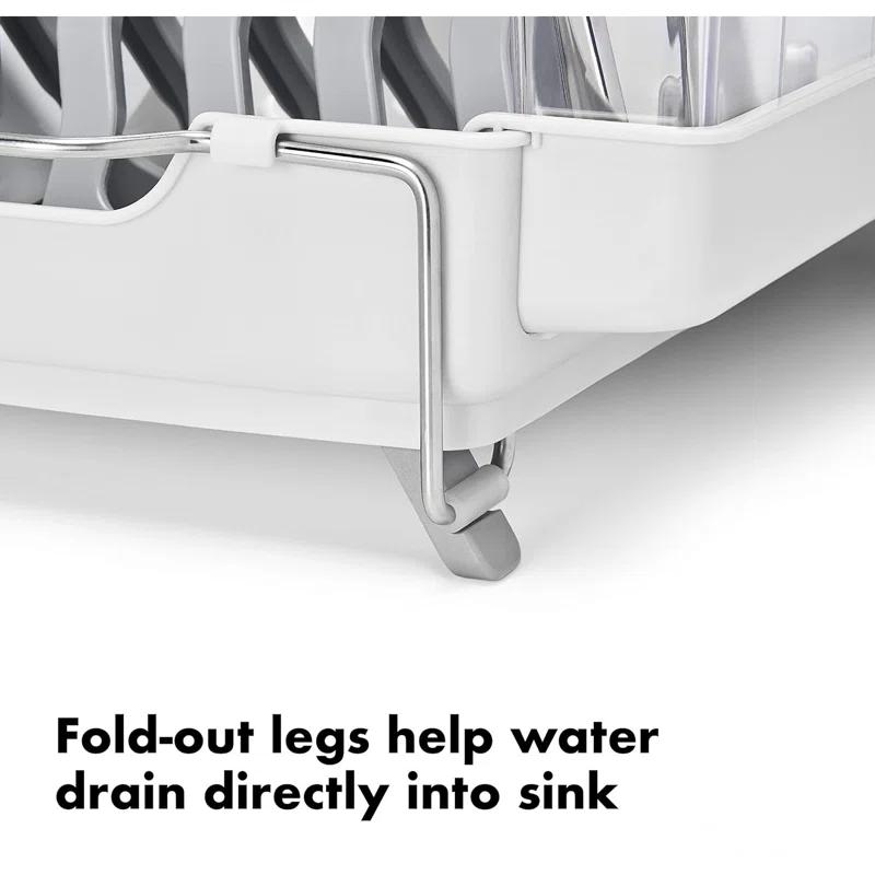 OXO OXO Stainless Steel Countertop Dish Rack