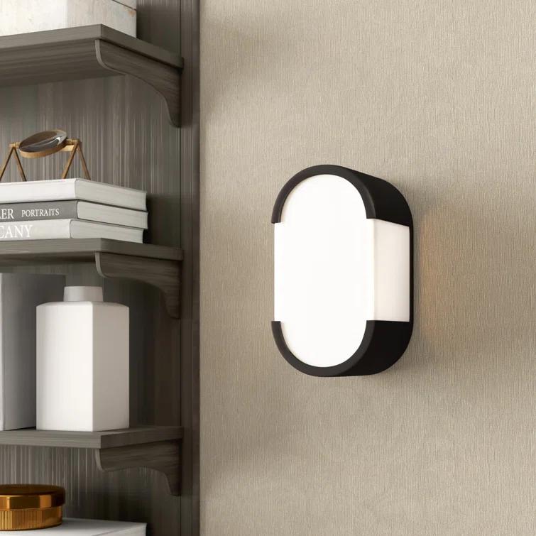 Robert Abbey Bryce Solid Brass Flush Mounted Sconce