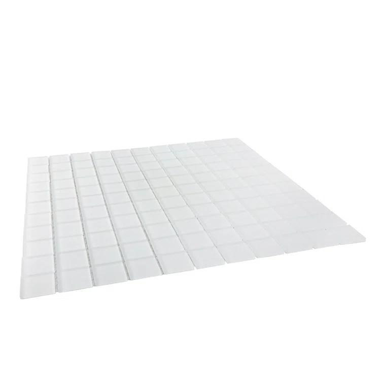 Apollo Tile 11.8" X 11.8" Matte Finished Glass Mosaic Tile