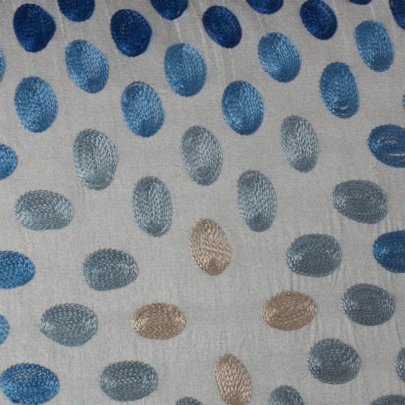 Throw Pillow with Embroidered Details