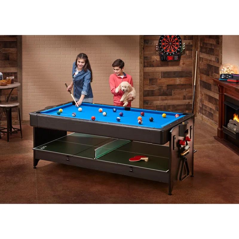 Fat Cat Fat Cat Original 3 in 1 87 Pockey Multi-Game Table
