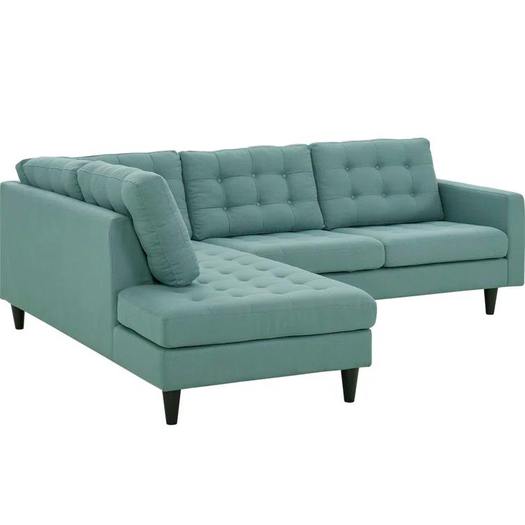 Modway Modway Empress 2 Piece Upholstered Fabric Sectional