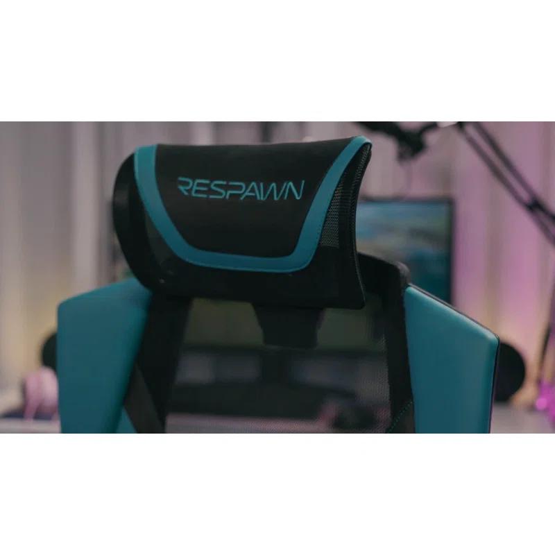 Respawn RESPAWN FLEXX Mesh Gaming Chair With Lumbar Support, Ergonomic Gaming Chair with Recline/Tilt Tension Controls, Adjustable Arms, 300lb Max Weight With Wheels for Computer/Desk/Office