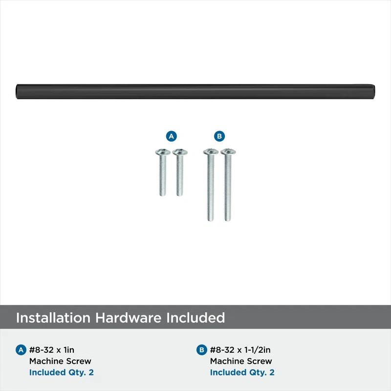 Amerock Bar Pulls 8-13/16 inch (224mm) Center-to-Center Cabinet Pull