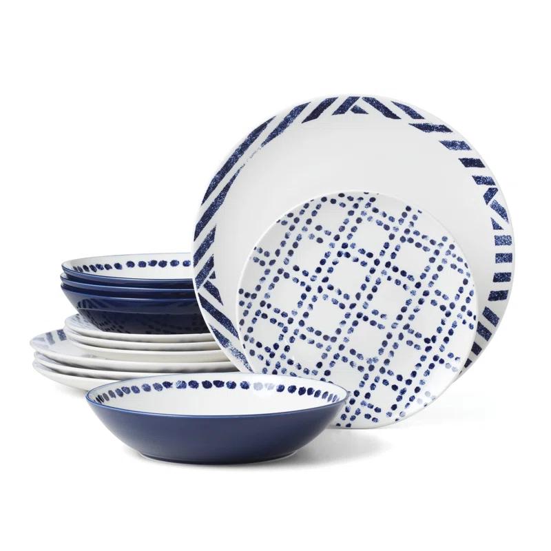 Oneida Harbour 12 Piece Dinnerware Set