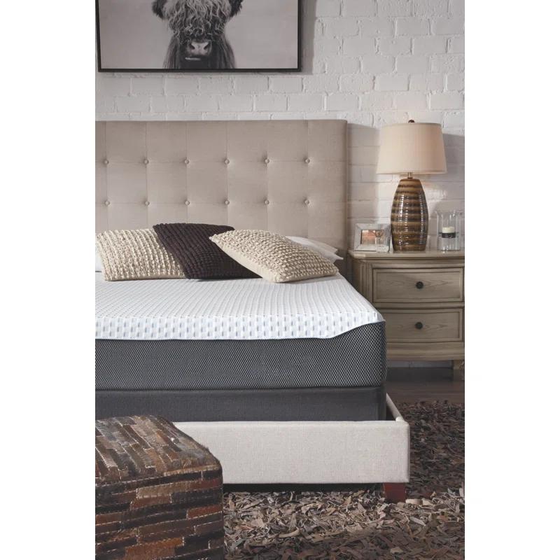 Signature Design by Ashley Chime Elite Charcoal Infused Memory Foam Mattress