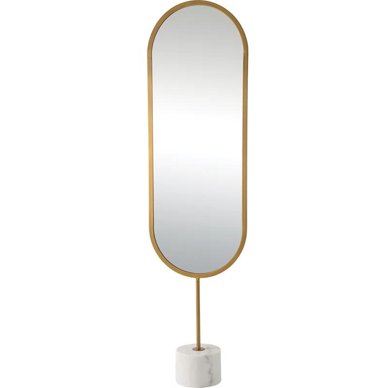 Petersburg Metal Flat Floor Mirror