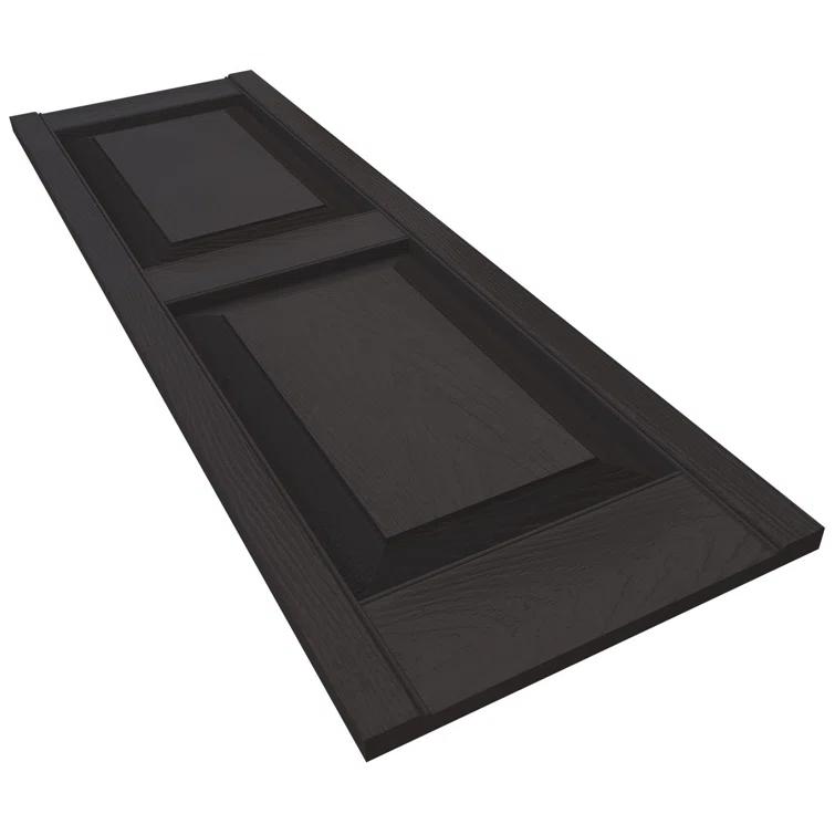 Builders Edge Raised Panel Shutters