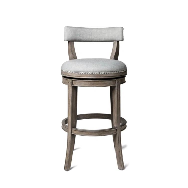 Maven Lane Maven Lane Alexander Stool with Fabric Upholstery