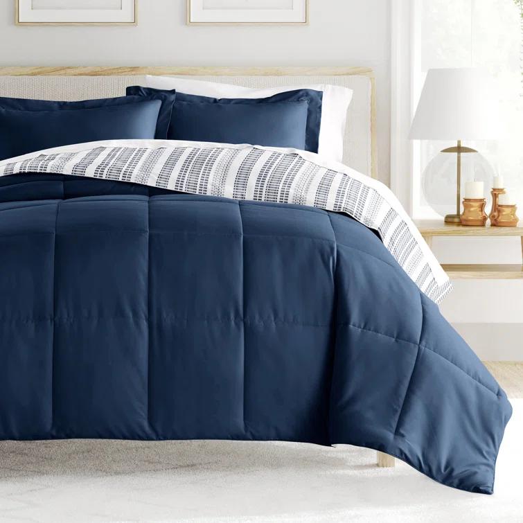 Becky Cameron Down Alternative Farmhouse Dreams Reversible Comforter Set