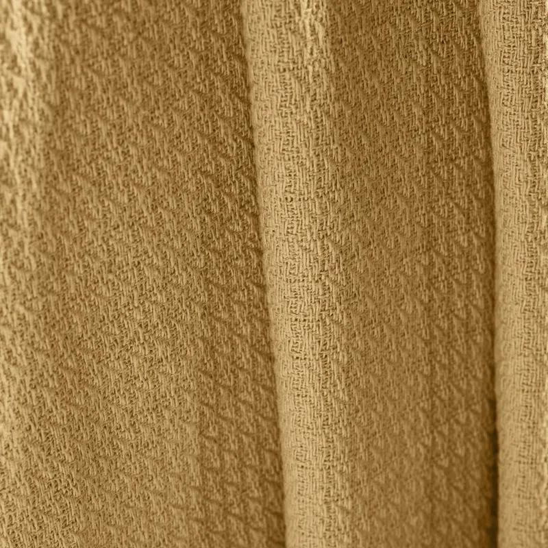 Superior Waffle Weave Honeycomb Knit Soft Textured All-Season Cotton Blanket