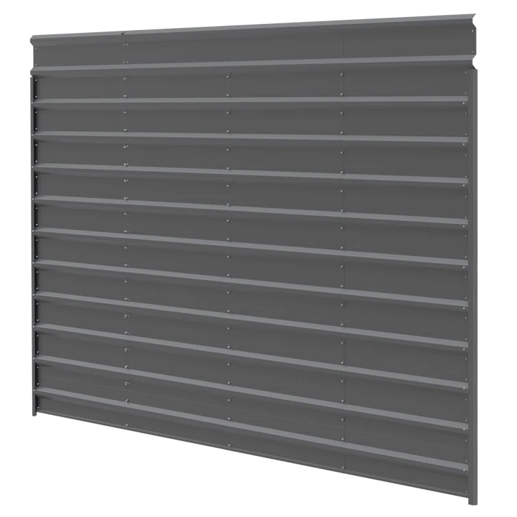 Arrow Arrow Black Metal Side Wall for Canopy