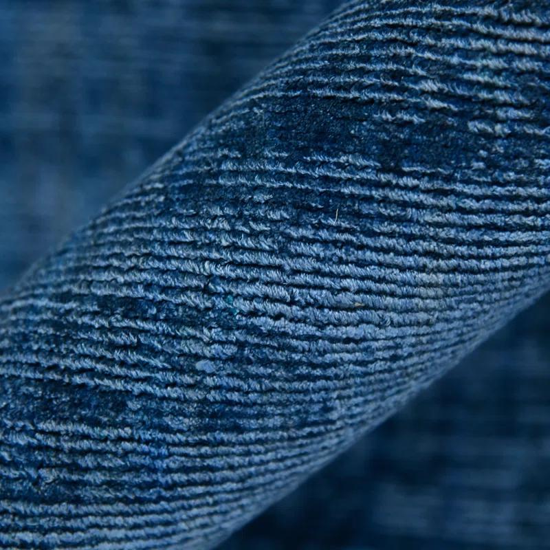 Affinity Londyn Hand-Woven Viscose Area RugBlue