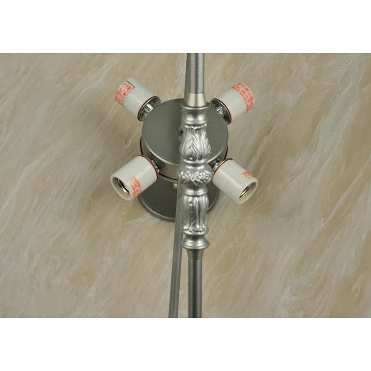 Meyda Lighting 4 - Light Nickel Unique/Statement Pendant