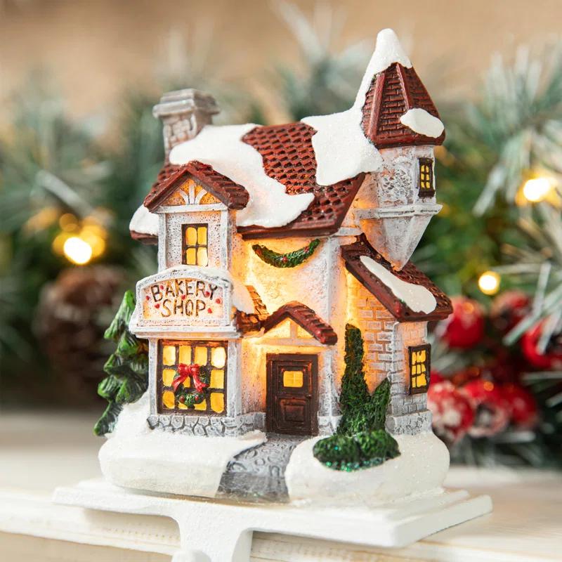 Glitzhome House Stocking Holder