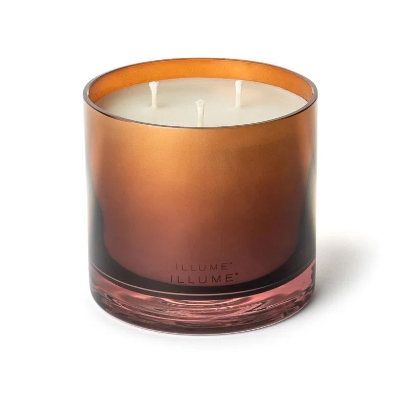 ILLUME Beautifully Done Essentials Terra Tabac Statement Glass Scented Candle