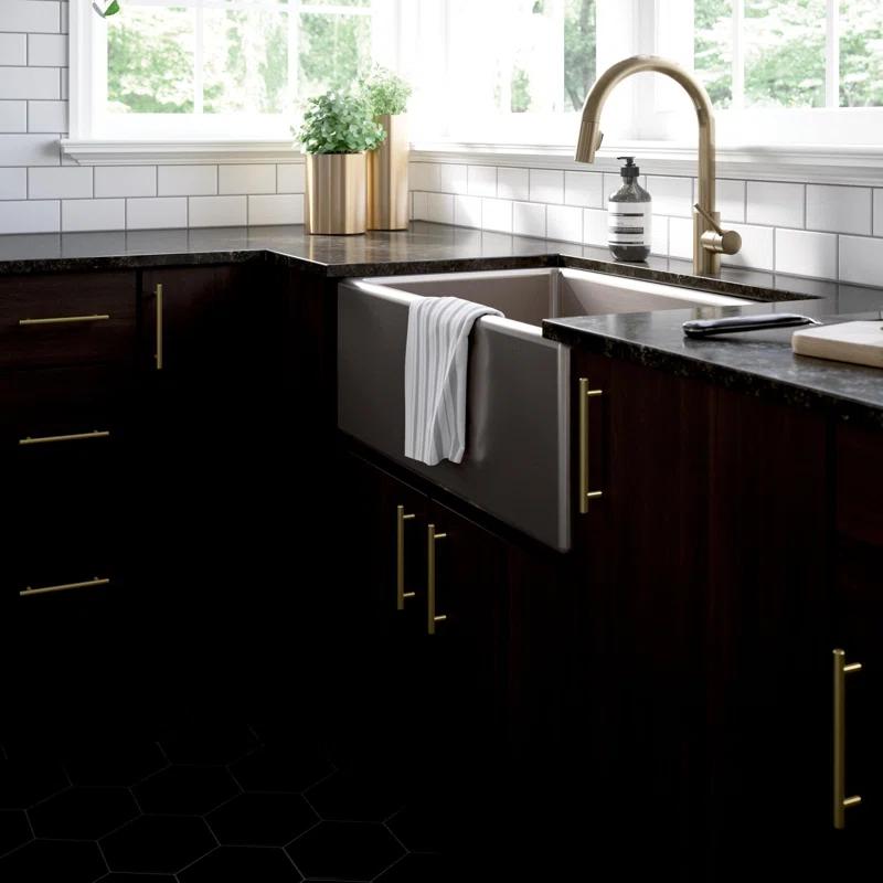 Franklin Brass Simple Round Bar Cabinet Drawer Pull (Set of 30)