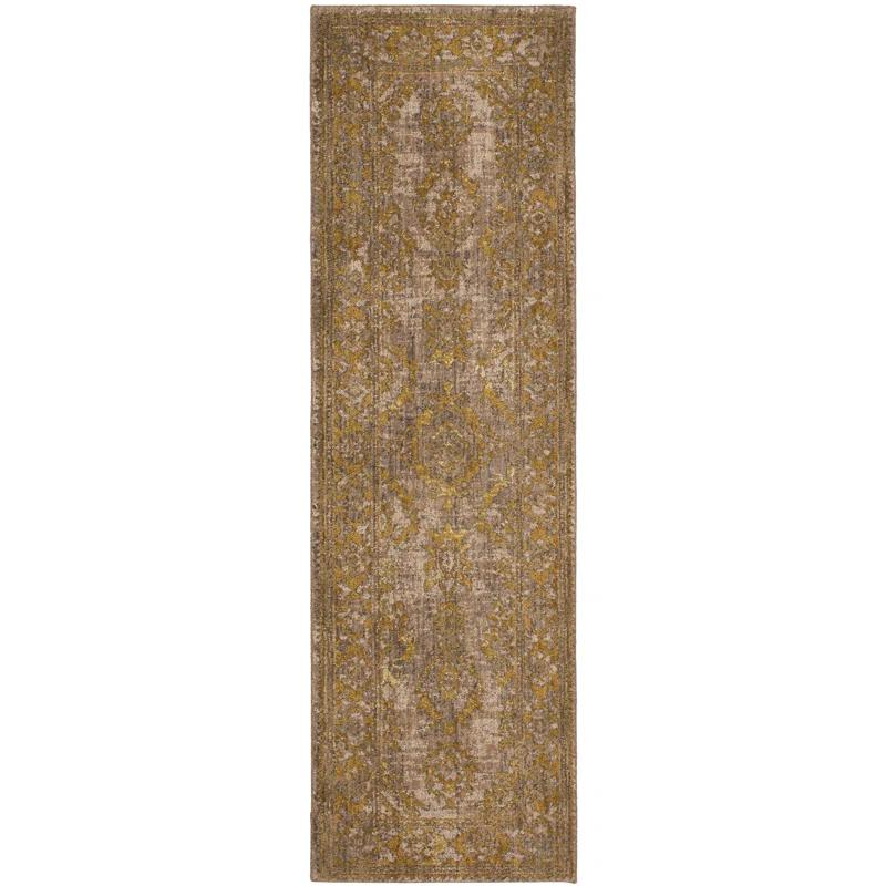 Karastan Amur Brown/Orange Area Rug