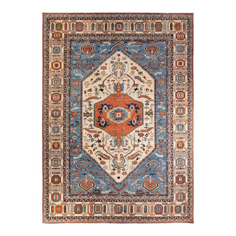 One-of-a-Kind 11' 3" X 15' 10" New Age Wool Area Rug in Orange