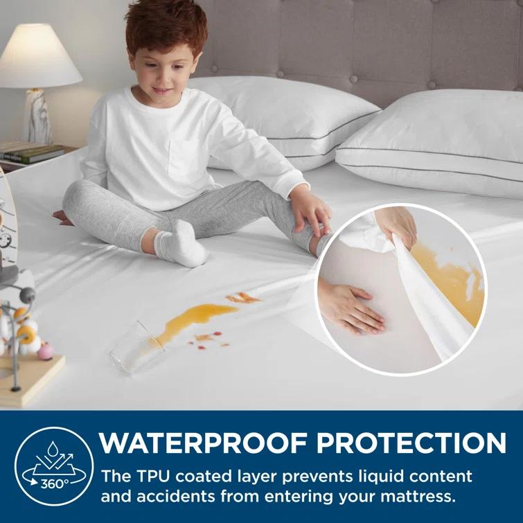 Bedsure Bedsure Waterproof Zippered Mattress Protector