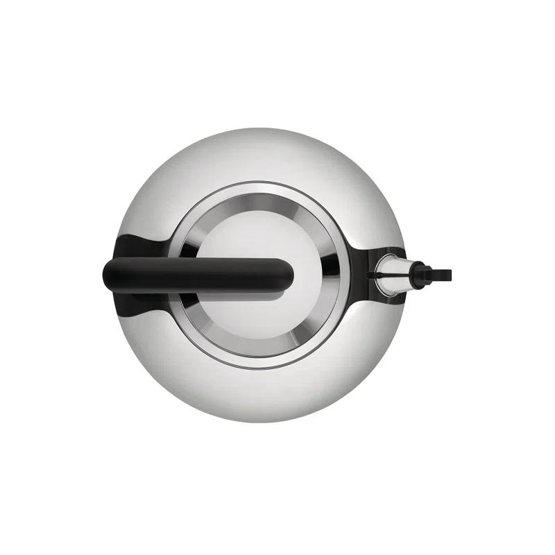 Alessi Alessi Bulbul 2.64 Quarts Stainless Steel (18/10) Whistling Stovetop Tea Kettle